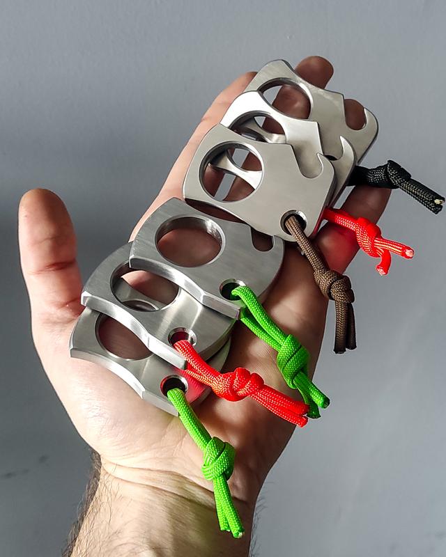 Otwieracz Kubotan EDC Nierdzewka